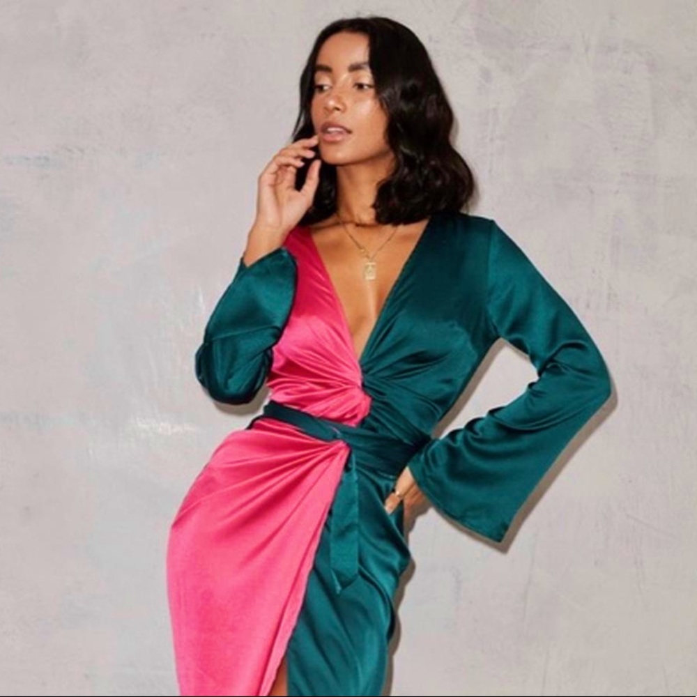 Never Fully Dressed Green & Pink Kasia Top